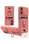 Aconcept Poco M5 Case Zuma Silicone with Business Card Holder and Ring (175426) - Pink