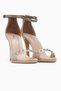 Women's Thin Heeled Evening Dress Shoes 26Y Ykşk-8594 Beige - 5