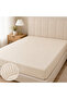 100% Cotton Double Elastic Fitted Sheet – Flexible Edges, Perfect Fit Design - Color Options Available - 2