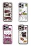 Aconcept iPhone 14 Pro Case Sweet Patterned Silicone Cover (85747) - Yellow - 2