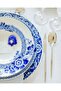 Blue Ming Blue Porcelain Breakfast Plate 23 cm - 3