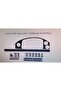 Isuzu roy bus 2007 onwards 32-piece dashboard trim (white)
