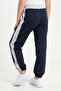 Girl's Striped Detailed Waist-Tie Elastic Cuffed Sweatpants - 4