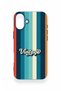 iPhone 16 Plus Compatible Vintage Patterned Silicone Case - 2