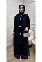 Lina Evening Dress Navy Blue