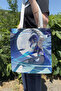 Yelan Genshin Impact V5 Double-Sided Canvas Print Tote Bag Anime Bag