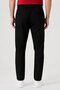 بنطال تشينو سادة بقصّة Slim Fit للرجال، أسود - 2