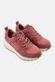 Women Retro Clean Lace Up Outdoor Shoes, Old Rose - 2