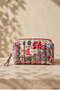 Makeup Bag Quilted Organizer - Travel Cosmetic Organizer Zippered Multi-Purpose Women's Bag 20X10X7 cm - 6