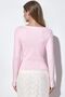 Busem Women's Ribbed Long Sleeve Crop Top - 3