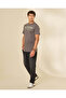 Men Grey Graphic T-Shirt - 5