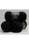 100% Cotton Amigurimi & Motif Hand Knitting Yarn 100Gr - Black
