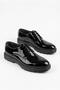 37031 Black Patent Leather Groom's Shoes Suit Shoes Men's Shoes