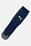 Men 1 Pair Brand Logo Football Socks, Navy - 4