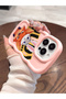 Samsung Galaxy S21 Fe Compatible Case Camera Protector Pink Silicone Couple Phone Case Rabbit Pattern - 5