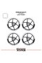 Ktm Duke 390 Wheel Rim Strip – Half Rim Cover & Duke 390 Lettering Sticker Set - 2