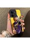 Redmi 15C 5g Compatible Silicone Edge Hard Back Case Couple Phone Case with Doncic Pattern - 3