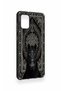 Samsung A31 Compatible Ethnic Horse Figure Patterned Silicone Case - 4
