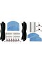 The Niceminiwall main brush and replacement cloth set is suitable for Laresar Mars 01 vacuum cleaners, floor cleaning tools, and brushes. - 3