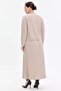 Solaris Fabric Button Detailed Women's Skirt Suit - 5