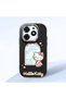 Tecno Spark 10 Pro Compatible Case Camera Protector Black Silicone Couple Phone Case Kitty Patterned