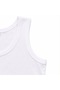 H&C 2-Pack Boys' Printed Unprinted 100% Cotton Thick Strap Undershirt White Soft Textured (1-14 Years) - 8