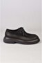 Seç Yola Genuine Leather Men's Shoes Black Nubuck