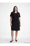 Original V-Neck A-Line Dress - 2