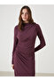Original Dik Collar Dress with Drawstring Detail - 4
