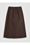 Nevavm Fitted Zippered Flared Skirt with a Difference - 6