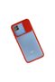 Xiaomi Redmi 9C Case Palm Frosted Camera Sliding Silicone - Red - 2