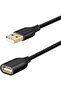 كابل تمديد USB 2.0 (16.5 قدم/5 متر، أبيض) |   منفذ ذكر إلى منفذ أنثى، للشحن والمزامنة، USB E