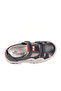 Navy Blue-White-Red Orthopedic Velcro Comfortable Boys' Sandals 26A24 P - 4