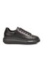 Black Memory Foam Genuine Leather Men's Sports Shoes Premium Casual Sneaker 6601 m - 2