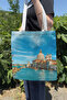 Venice V1 Double-Sided Summer and Winter Canvas Print Tote Bag