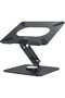 LSX7 Laptop Stand, 360 Angle Adjustable Rotating Base, Ergonomic Adjustable Laptop Stand, Com