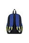 Boy's Football Patterned Fan School Backpack Travel Bag - 4