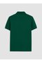 Peak New Season Green Polo Collar Pique Men's T-Shirt - 7