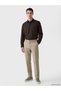 Vizyon New Season Brown Regular Fit Gabardine Men's Shirt - 2