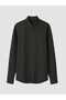 Ozmarka New Season Khaki Slim Fit Men's Shirt - 4