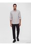 Özmarka New Season Brown Regular Fit Dobby Men's Shirt - 2