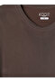 Brown Modal Blend Oversize Women's Sports T-Shirt - 6