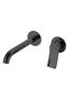 Matte Black Built-In Sink Faucet Slim Design Brass Material Black Sink Fixture with 5 Year Warranty - 4