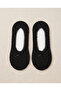 Women's Ballerina Socks Black 3 Pairs