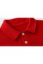 Premium School Polo Collar T-Shirt 100% Cotton Boys' School T-Shirt Short Sleeve Combed Cotton 8-16 Years Old Children's School Uniform Polo Collar Basic T-Shirt Unisex Short Sleeve Soft Textured Breathable Fabric 8-16 Years Old - 7