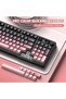 لوحة مفاتيح ألعاب لاسلكية وولف M96، غشاء كريمي، 94 مفتاحًا، ANSI-Moonlight |   إضاءة خلفية قوس قزح، ميدي - 6