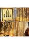 300 Leds, 10 Pendant Curtain Led Lights - 8 Functions, Remote Controlled, 3X3 Meters (5690) - 3