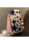 Realme C15/C25/C25S Compatible High Quality Flat Print Black Star Pattern Cool Silicone Case