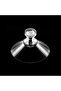 20 suction cup hooks for glass screws, 41mm diameter suction cup, PVC material, transparent suction cup, with connecting nut, M4 thread. - 5