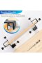 2-Piece Drawer Front Panel Mounting Clips - Cabinet Installation Hardware Tools for Home Woodworking - 5